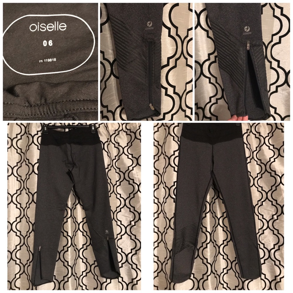 Oiselle Black Track Pants